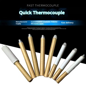 XING XIN Tungsten-Rutenium termokopel cepat pengukuran suhu tabung kertas sekali pakai 1000mm panjang <span class=keywords><strong>Probe</strong></span> IP67 3 - Product Image 2