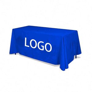 Logo Printed Advertising Tablecloth <b>Table</b> Covers Printing <b>Desk</b> Cover for Exhibition & Promotion - Product Image 4