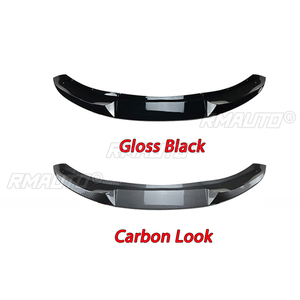 3 PCS <b>Car</b> Front Bumper Lip for BMW X5 F15 M Sport 2014-2018 Body Kit Spoiler Splitter <b>Diffuser</b> Carbon Fiber Style Glossy Black - Product Image 2