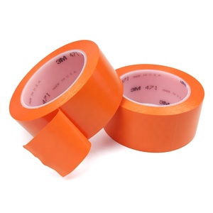 3M 471 amarillo pegado de piso de PVC de línea de seguimiento identificador advertencia etiqueta de seguridad peligro cinta - Product Image 5
