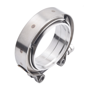 SQS Collier de serrage rapide en acier inoxydable de haute qualité de 2 pouces (51 mm) pour tuyau d'échappement avec brides mâle et femelle - Product Image 2