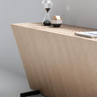 Console de style nordique minimaliste en bois massif pour la maison, le salon, le couloir, l'entrée