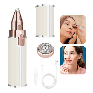 2 in 1 strumento portatile <span class=keywords><strong>per</strong></span> <span class=keywords><strong>donne</strong></span> rasoio indolore <span class=keywords><strong>per</strong></span> il viso a forma di rossetto epilatore <span class=keywords><strong>per</strong></span> sopracciglia Mini - Product Image 2