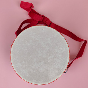 Vente en gros d'instruments de percussion en bois de style dessin animé, jouets musicaux Orff populaires, tambour en bois de 8 pouces - Product Image 4