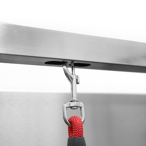Profession elle Edelstahl Hunde pflege Badewanne 50 "Bades tation Treppen Wasserhahn Seifen kiste Links zu Hause Waschen große Haustiere - Product Image 3