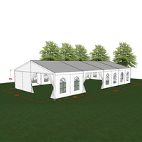 Tente de réception certifiée CE TENTCHO avec structure en aluminium pour mariages de luxe et entrepôts industriels, tente en PVC imperméable