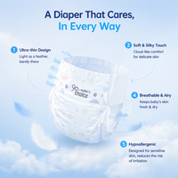 Couches pour bébés en coton de haute qualité, douces, respirantes, avec protection anti-fuites, design personnalisé premium, fabriquées en Chine, vente en gros