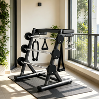 CAWY-Q1005 Équipement de musculation multifonctionnel commercial pour usage domestique, station multifonctionnelle 3 postes