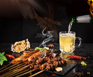 เตาบาร์บีคิวไร้ควันปรับความสูงได้สำหรับทำอาหารกลางแจ้งในเตาแก๊ส - Product Image 4