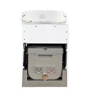 Toilette compostante automatique avec désodorisation et ventilation