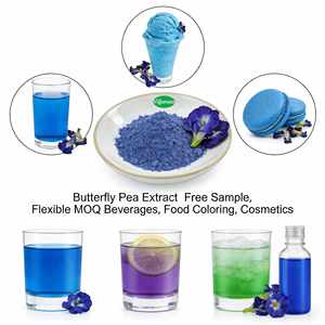 Estratto Naturale di Fiori di Pisello Blu per Coloranti Alimentari, Bevande e Cosmetici - Vendita all'Ingrosso - Product Image 1