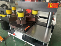 Machine de poinçonnage de barres de busbar hydraulique robuste à commande PLC, équipement pour barres de busbar