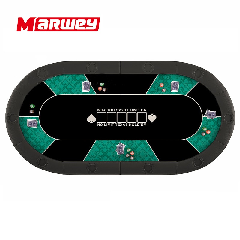 Покерный стол Texas Holden на заказ, складной покерный стол для казино с мягкими направляющими, Настольный Покер для игры в Техас