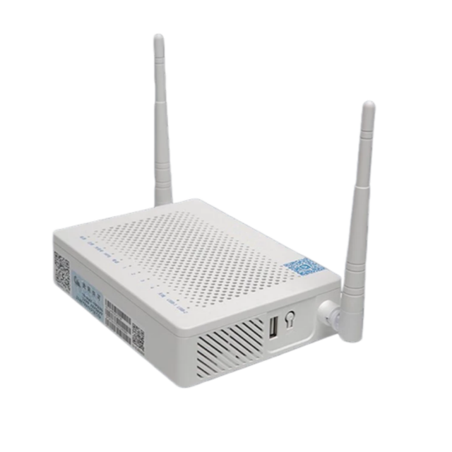 F673V9 GPON ONT Dual Band 2.4G & 5G WiFi ONU 4GE + 1POTS + 1USB All Gigabit Fiber Optic Modem Router for ISP FTTH