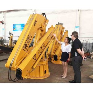 Grúa de yate <span class=keywords><strong>costa</strong></span> afuera de las barcazas de carga pequeñas de 8 toneladas en venta - Product Image 5