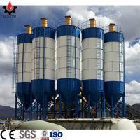 Silo à ciment mobile de 20 tonnes, marque SDDOM, 10 tonnes, 30 tonnes, 50 tonnes, 60 tonnes, 100 tonnes, silo à ciment en poudre à haute efficacité