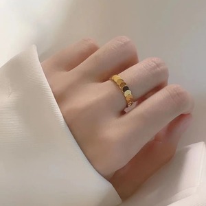 S925 Japanese Korean Pure Silver Fish Scale Design Open Index Finger <b>Ring</b> Geometric <b>Pearl</b> Simple Fashionable Personalized <b>Ring</b> - Product Image 1