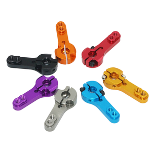 Bras de servo métallique 25T <span class=keywords><strong>M3</strong></span> pour voiture RC, en alliage, compatible Savox Xcore <span class=keywords><strong>HL</strong></span> HSP HD Power 3-20kg, pièces de mise à niveau pour avion RC, accessoires de télécommande - Product Image 1