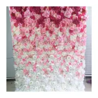 Fw0335 새로운 도착 100% 친환경 맞춤형 웨딩 가짜 콩 꽃 벽 매달려 꽃