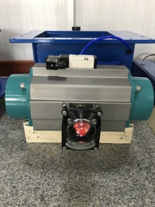 HENT Nouvelle Arrivée Technologie Allemande Vanne de régulation de débit pneumatique à température normale pour le contrôle du débit d'eau PFCV Long Ser - Product Image 3