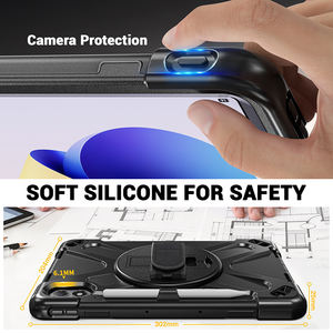 Funda Protectora para Tablet <span class=keywords><strong>Xiaomi</strong></span> <span class=keywords><strong>Pad</strong></span> 2 Pro 12.1 Pulgadas 2026 con Correa para el Hombro, Soporte Giratorio 360° y Agarre Giratorio 360° - Product Image 6