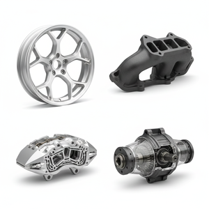 Impression 3D avancée en aluminium, service OEM/ODM personnalisé avec des matériaux dégradés, structures en treillis pour les applications automobiles - Product Image 1