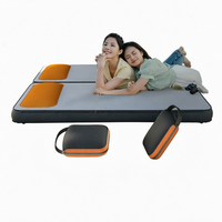 Ensemble de lit d'appoint gonflable léger LGM avec pompe électrique et oreillers, matelas gonflable pour le camping en plein air, utilisation domestique, mobilier moderne