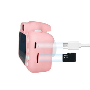 Câmera Digital Infantil Mini Pequena de 2 Polegadas 176X220 Câmera para Crianças Câmera Digital Foto Kitty Interativa Suporta Cartão SD de 32GB - Product Image 5
