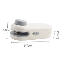 Vente chaude Portable Mini Machine à sceller en plastique ménage main pression thermoscellage artefact pour Snack vide alimentaire scellant