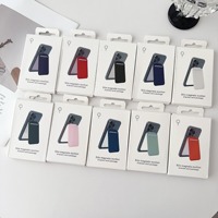 Portefeuille magnétique en cuir personnalisé, porte-cartes miroir avec support, pour iPhone 16/15/14 Pro Max/ Pro Series