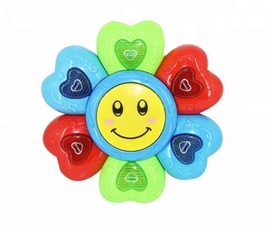 Coloré fleur forme instrument <span class=keywords><strong>tambour</strong></span> jouet pour bébé - Product Image 3