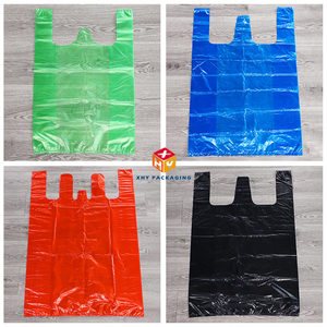 Sacs en plastique pour T-shirts, fournisseurs chinois, sacs en plastique biodégradables pour produits frais, pour le marché africain - Product Image 4