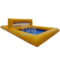 Juego de Voleibol Inflable de PVC Hermético de 32' para Exteriores