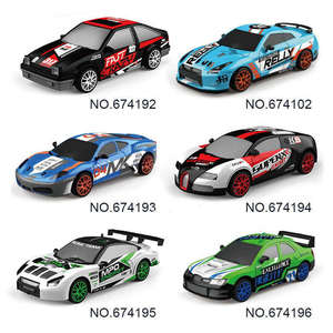 Nouvelle voiture de course RC 1/24 sans fil 2.4G avec télécommande, lumières LCD, voiture de cascade populaire pour enfant, cadeau - Product Image 4