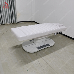 Camilla Eléctrica de Masaje Blanca de Lujo para Estética y Tratamientos Faciales en Salones de Belleza y Spas - Product Image 4
