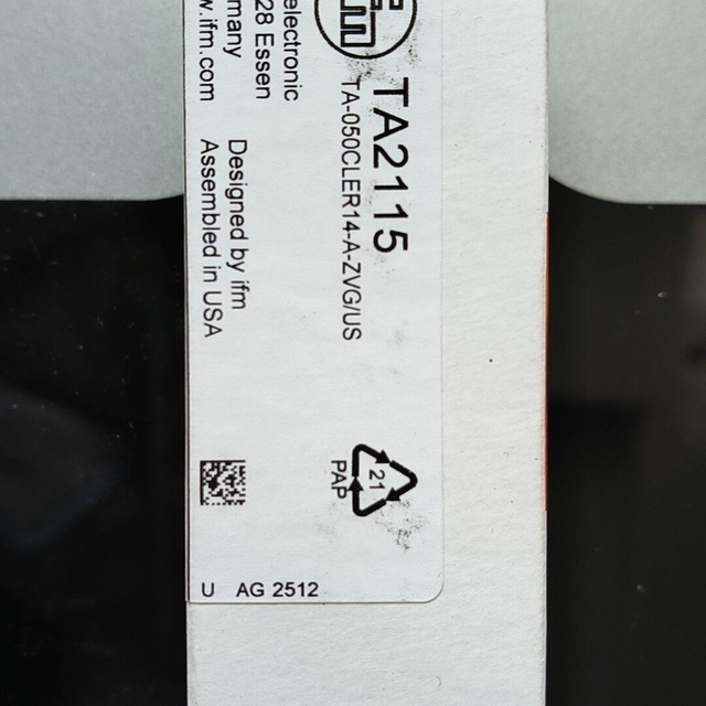 TA2115 TA-050CLER14-A-ZVG/US Temperature Sensor PLC