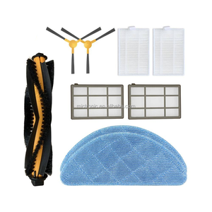 Repuestos y Accesorios para Robot <span class=keywords><strong>Aspirador</strong></span> <span class=keywords><strong>IKOHS</strong></span> NETBOT S18: Cepillo Principal, Cepillo Lateral, Filtro HEPA y Filtro Primario, Paño de Limpieza - Product Image 1
