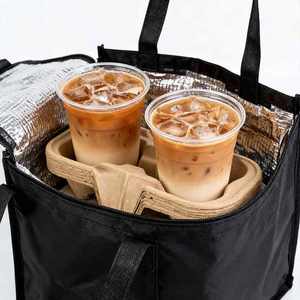 Portavasos Desechable Estándar de EE. UU. con 1/2/4/6 Ranuras, Bandeja de Papel, Porta Bebidas Sostenible para Cadenas de Comida Rápida - Product Image 6