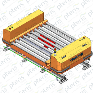 Cimc <span class=keywords><strong>Pteris</strong></span> 1-200ton รถบังคับอัตโนมัติ, ระบบนำรถขนส่งหุ่นยนต์ขนส่ง AGV บรรทุกหนัก - Product Image 4