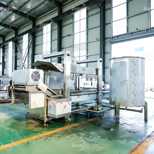 XINLONGJIA Factory Price Fried <strong>Chicken</strong> Leg Processing Line Nuggets <strong>Chicken</strong> Frying Production Line