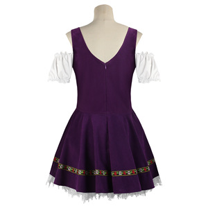 Couples traditionnels Oktoberfest Costume défilé taverne barman serveuse tenue Cosplay carnaval Halloween fantaisie robe <span class=keywords><strong>de</strong></span> soirée - Product Image 3