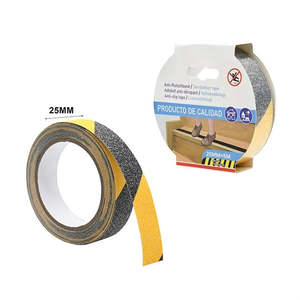 Ruban antidérapant facile à coller, jaune et noir, en aluminium personnalisé, pour sol, garage, intérieur - Product Image 3