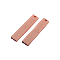 Nouveau design en gros 128 Go clé USB clé USB haute vitesse en métal or rose avec logo