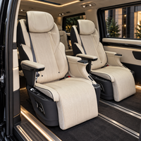 Siège de remplacement de luxe pour MPV, résistant aux chocs, conception anti-collision, performance de sécurité fiable pour fourgonnette professionnelle