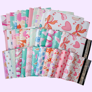 Export Grade Pink Express Bags Virgin <b>Raw</b> <b>Material</b> Thick Waterproof Color Bags Wholesale for Logistics - Product Image 2