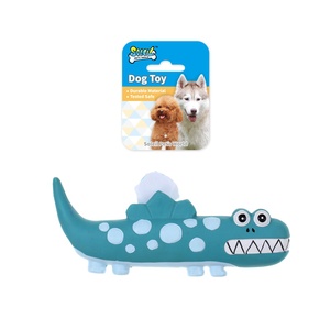 인기있는 애완 동물 숍 개 장난감 삐걱 거리는 라텍스 개 씹는 장난감 동물 도매 - Product Image 4