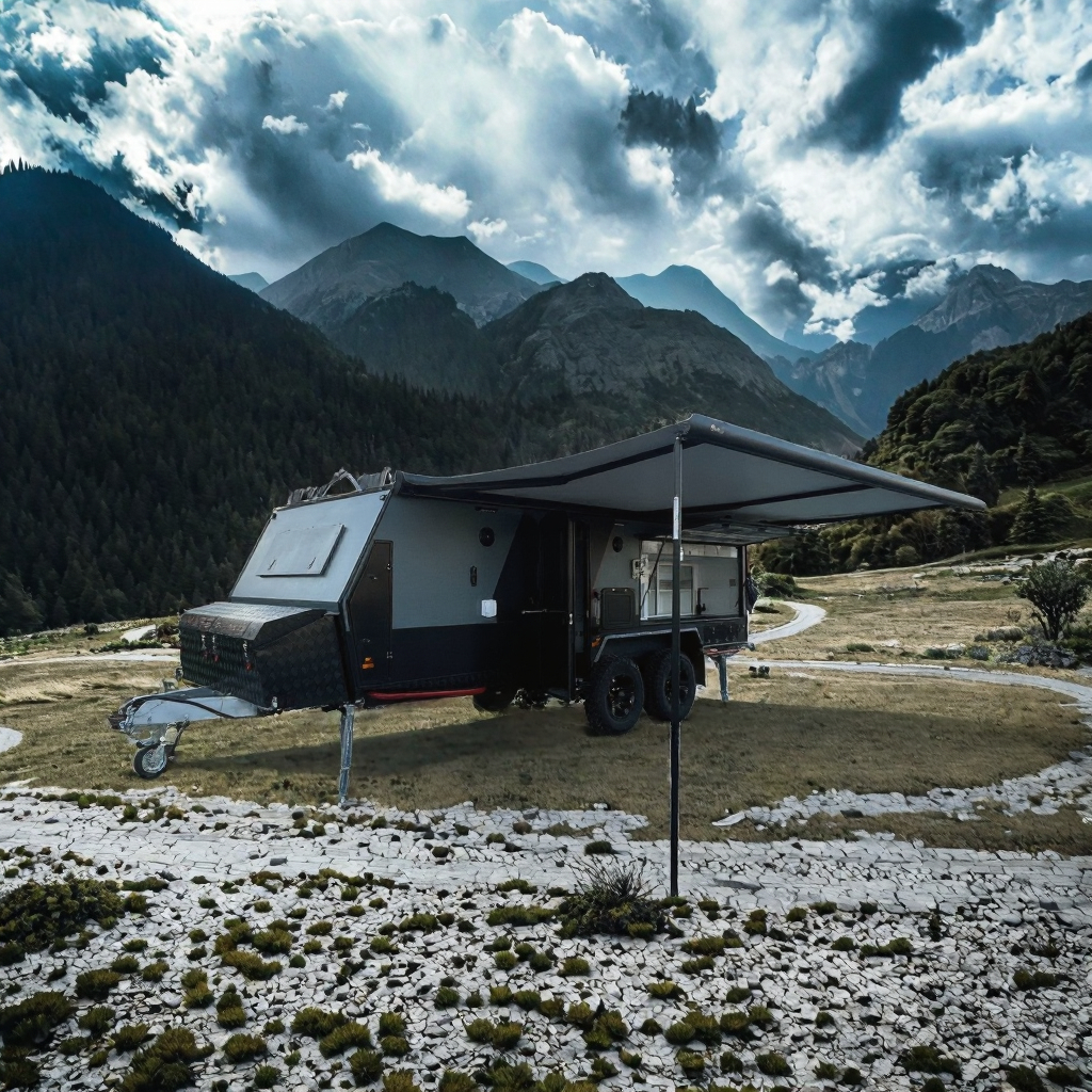 Фабричный роскошный электрический внедорожник 4x4 для внедорожника RV 4-персовый автофургон с холодильником для дома на колесах роскошный дом 4x4 автодома