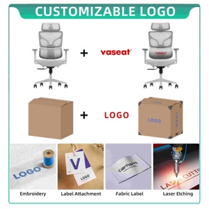 Vaseat F5series ofis Net sandalye ergonomik Modern lüks döner Mesh masa sandalye rahat patron yönetici büro sandalyeleri - Product Image 2