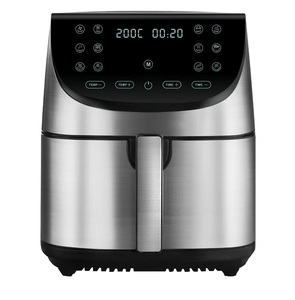Alat Memasak Panci Udara Layar Sentuh LCD Elektrik Baja Tahan Karat Alat Penggorengan Uap Air Fryers Instan Dalam Freidora De Aire - Product Image 6