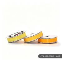 Bande lumineuse LED COB haute puissance 40W/M 1600 LED, largeur 30MM, 12V 24V, CRI 90, haute luminosité, éclairage LED flexible